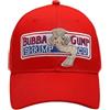 Zkxiyuan Bubba Gump Shrimp Co. - Cappello con gamberetti ricamati, regolabile, in cotone, unisex, colore: rosso