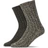 Snocks 2 Paia Calze Lana Uomo Donna - Calze Invernali Uomo e Dona Taglie 36-46 Calze Termiche Transpiranti Invernali - Calzini Lunghi Spugna Caldi per Lavoro, Casuale