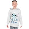 Disney Felpa con cappuccio in cotone grigio Lilo e Stitch | Felpa con cappuccio con licenza ufficiale: Spiderman Frozen Stitch Principessa Minnie Mickey Cars Toy Story