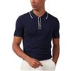 Kallspin Uomo Polo in Maglia a Manica Corta Maglie da Golf Top Estivi da Spiaggia