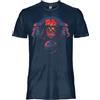 Fashion UK T-Shirt Star Wars Darth Vader e Stormtrooper. Maglietta Guerre Stellari Ufficiale. Maglia con Stampa Frontale. (S)