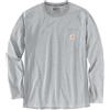 Carhartt Force Relaxed Fit Midweight Maglietta A Maniche Lunghe con Tasca T-Shirt Uomo (Pacco da 1)