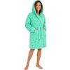 Pretti - Batticuore Accappatoio da Donna Corto Disponibile in più colori - 0629095 - colore PIPERITA, taglia S