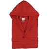 Morbidissimi Accappatoio Monoterry Cotone e Spugna per Uomo e Donna, Con Cappuccio, Cinturino e 2 Tasche, Morbido 230 gr/mq, Accappatoi J534
