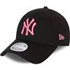 New Era York Yankees MLB Seasonal Basic Nero Berretto 9Fifty Snapback Regolabile