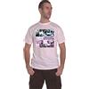 Rock Off officially licensed products The Jam T Shirt Sound Affects Album Cover Band Logo Nuovo Ufficiale Uomo Bianca