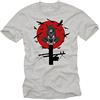 MAKAYA Magliette Manga e Anime - Itachi - Regali Geek Gaming Nerd - Manicha Corta - T-Shirt Uomo