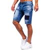 BOLF Uomo Pantaloni Corti Jeans Denim Strappati Bermuda Shorts Estivi Regular Fit Casual Style [7G7]