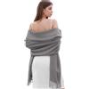 RIIQIICHY, Sciarpa da donna calda e invernale, per matrimoni, adatta come pashmina, scialle, mantella e coperta