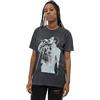 Freddie Mercury T Shirt Glow Stance Nuovo Ufficiale Unisex Nero Mineral Wash