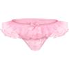 LittleForBig Slip hipster unisex in pizzo Sissy Flirt perizoma mutandine modellante in rete per crossdresser transgender