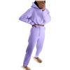 SCBFDI Completi Palestra Donna, Tuta Sci Donna, Vestito Moderno Inverno Manica Lunga con Cappuccio Esterno Adatto Stirata