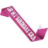 PEUTIER Nella Fascia Dell'Era del Mio Compleanno, in My Birthday Era Sash Rosa per Donna Fascia per Il Compleanno Decorazione Festa Compleanno Bomboniere Festa Cantante per Regalo di Compleanno