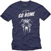 MAKAYA T-Shirt Uomo Moto - Maglietta Biker Stile Vintage con Stampa Motocicletta per Amanti delle Due Ruote