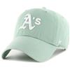 47 '47 Cappellino con cinturino sul retro, Clean UP Oakland Athletics Mint, Menta, Etichettalia unica