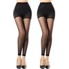 MANZI Collant velati senza piedi, per controllo della pancia, supporto leggero, modellante, leggings colorati in pelle