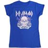 Rock Off officially licensed products Def Leppard pour Some Sugar On Me Skull Tour 2019 Skinny Fit T Shirt