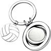 Ten Portachiavi Pallavolo Volley Ball con gettone cod.EL7837 cm 7,6x3,5x1,8h by Varotto & Co.