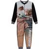 Disney The Mandalorian Tutina per Bambini Baby Yoda Pigiama Ragazzi all in One Star Wars Pigiama Pigiama Pigiami Pigiami con Zip