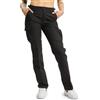 Brandit Ladies BDU Ripstop Trousers Donna Pantaloni Modello Cargo Nero Cargo