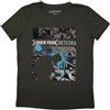 Rock Off officially licensed products Linkin Park Meteora Drip Collage Da Donna T Shirt