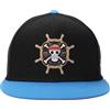 Bioworld Cappello Snapback per Adulto One Piece Live Action con Logo Pirati Cappello Di Paglia Compass