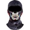 UrbanMover Skull, passamontagna da sci, per ciclismo, moto e sport invernali, protezione solare UPF per uomo e donna