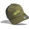 Baddery Retro Cappellino da Camionista - „Vobulatore" | Cappellino da pesca e outdoor per uomo e donna - Regalo per pescatori