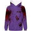 Generic Felpa con Cappuccio Maniche Lunghe con Stampa di, vestibilità Ampia Casual | Maglioni Rossi Collo Alto Bianco Fucsia Larghe Bottoni Panda Supply Vendute Verdi Pipistrello Mbappe Azzurro