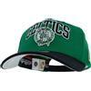 Mitchell & Ness Team Arch Cappellino da Baseball con Chiusura Classic Red Snapback - Boston Celtics (Verde/Nero)