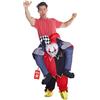 Morph Costume Giullare a Cavalluccio Adulto, Costume Halloween Adulto | Costume a Cavalluccio Multicolore, Gambe Autoriempibili & Lacci Regolabili, Perfetto per Halloween, Sempre un Successo