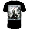 Bioworld Assassin's Creed 3 T-Shirt -M- Game Cover, schwarz