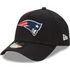 New Era NFL Berretti Football Americano Cappello Cappellino da Baseball Visiera Curva Regolabile 9Forty A-Frame Nero