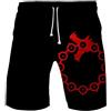 WANHONGYUE Anime Nanatsu No Taizai The Seven Deadly Sins Pantaloncini da Spiaggia Uomo 3D Stampato Beach Board Shorts