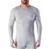 Risalti Maglia Termica Uomo Manica Lunga Merino Tech - Maglie Termiche Uomo a Compressione in Lana Merino, Intimo Termico Uomo Invernale, Termica Uomo Senza Cuciture - Made in Italy
