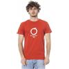 TRUSSARDI T-Shirt Uomo Manica Corta Girocollo con Logo Stampato Puro Cotone Articolo TRU2MTS03
