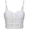 Woboren Corsetto da Donna con Reggiseno,Top Corto con Bustino di Strass
