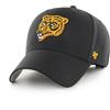 47 '47 Forty Seven Brand Boston Bruins Black Vintage Logo MVP Curved Visor Velcroback cap Limited Edition