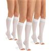 Relaxsan Antitrombo M0350A gambaletti punta aperta antiembolismo per degenza K1 compressione graduata 18-23 mmHg