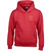 Cyclops Print Liverpool Football LiverBird Crest - Felpa con cappuccio da uomo, colore: Rosso