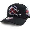 Mitchell & Ness NBA Timeline Classic Red Snapback Cap Toronto Raptors Black, Nero , Taglia unica