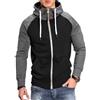 Chahuer Felpa con Cappuccio in Pile con Cappuccio Autunno Inverno Sport Invernali Hip Hop Felpe con Cappuccio Full Zip Colore6 XXL