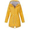 Generico Giacca Softshell Donna Antivento Termico Traspirante Manica Lunga | Impermeabile Pioggia Di Alta Qualità Trekking Moderno Con Cappuccio Giacca Da Donna Leggero Pieghevole Casual