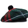 BELGLY Cappello scozzese Tam o' Shanter acrilico Tammy Jimmy cappello piatto in molti tartan