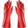 XINCHIA Guanti da lupo mannaro di Halloween orribile costume artigli animali guanti lattice mostro lupo zampa guanti mani artigli guanti demonio zombie diavolo bestia vestire guanti Halloween Cosplay mano