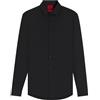 HUGO BOSS HUGO Camicia Uomo Slim Fit Kenno in Jersey Elasticizzato 50481195 4063535754066-39 Nero 39
