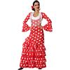 Atosa Costume Ballerina Flamenco Rosso M