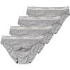 Sloggi Slip Bassi Uomo Men Basic Mini 4P, Grigio 7