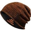 Lvaiz Hats - Winter Beanie Hat Fleece Lined Skull cap, Berretto Unisex - Adulto