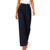 Van Der Rich ® - Pantaloni da Infilare con Due Tasche, Vita Elasticizzata sul Retro - Donna